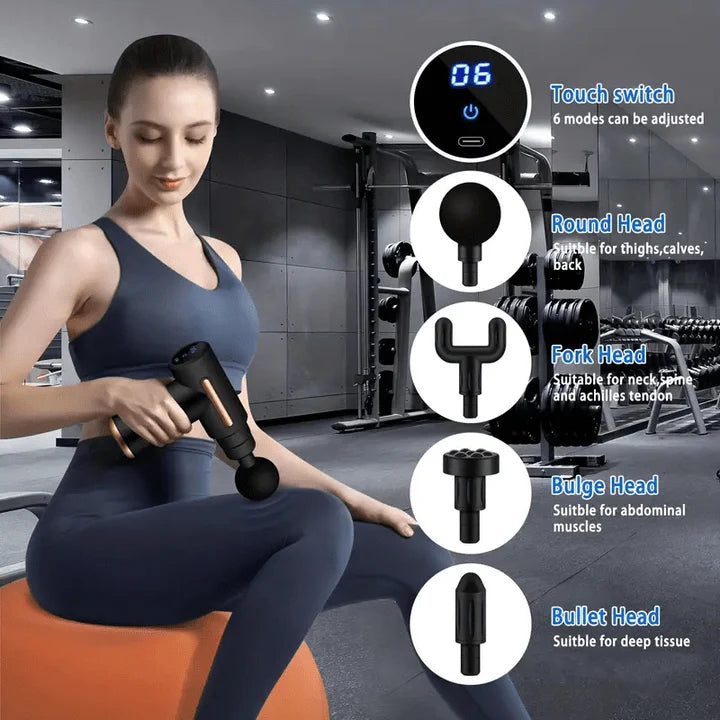 Cordless Massage Gun | مسدس تدليك لاسلكي